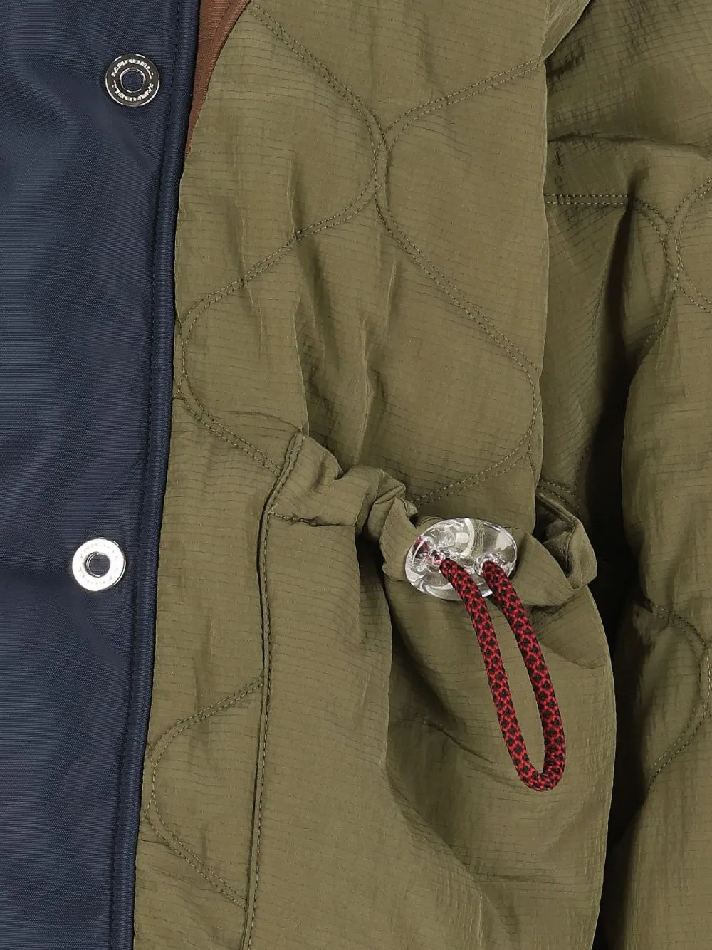 MARBELL Kate quilted puffer jacket Groen