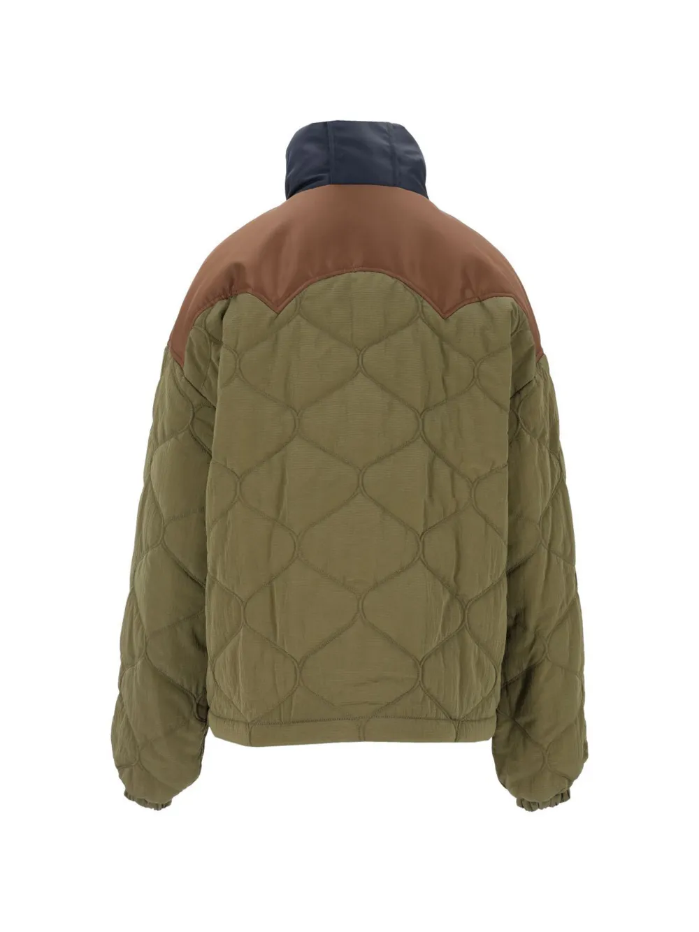 MARBELL Kate quilted puffer jacket Groen