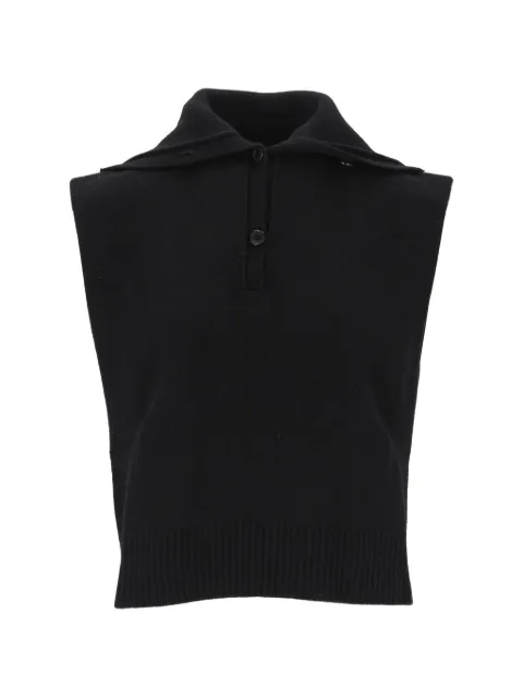 Mauro Grifoni sleeveless button-up sweater