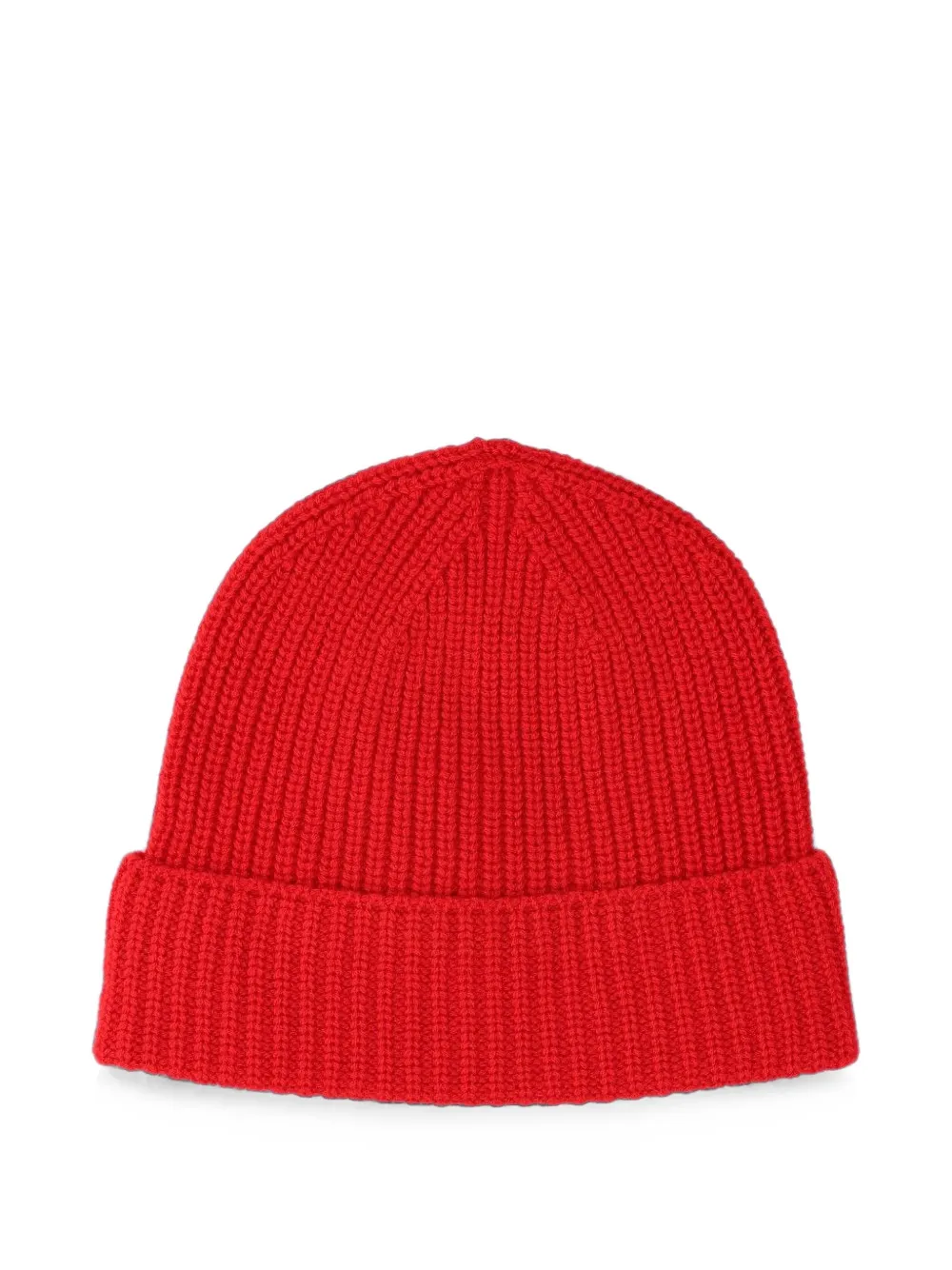 Bompard Ribbed-knit Cashmere Beanie Hat In Red