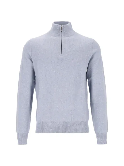 BOMPARD Côme zip-neck cashmere sweater