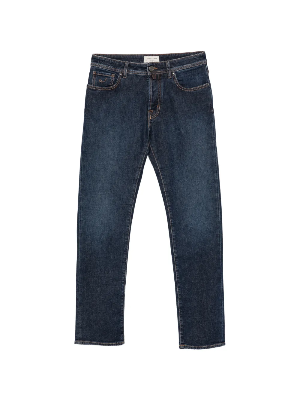Jacob Cohën Bard slim-fit faded jeans