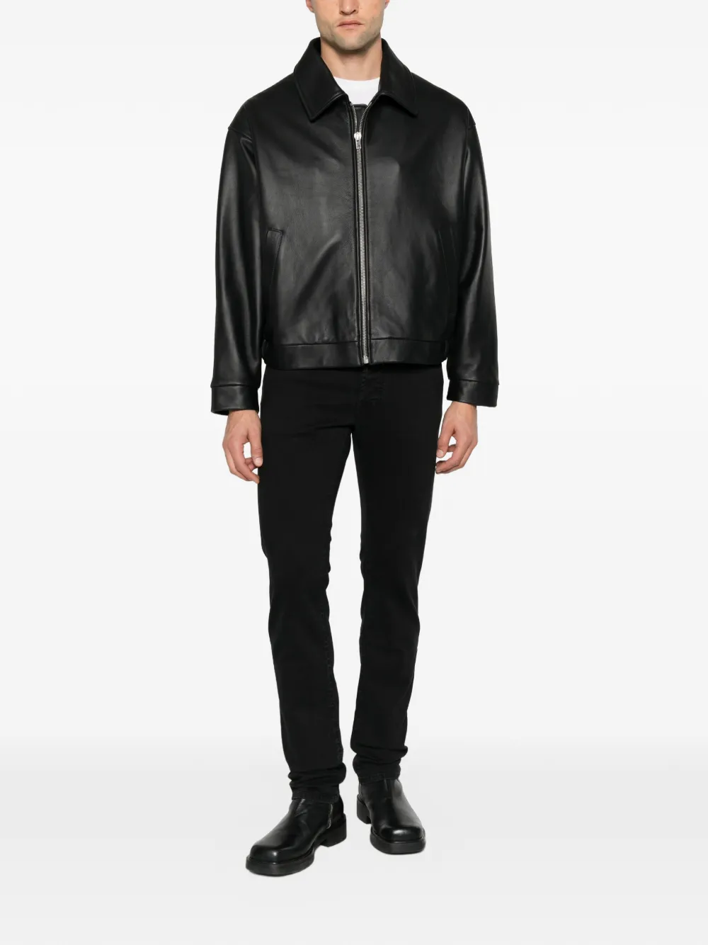 Jacob Cohën Skinny jeans met logopatch Zwart