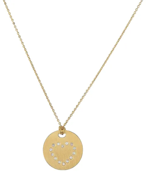 Roberto Coin Pre-Owned collar con dije de corazón y diamante