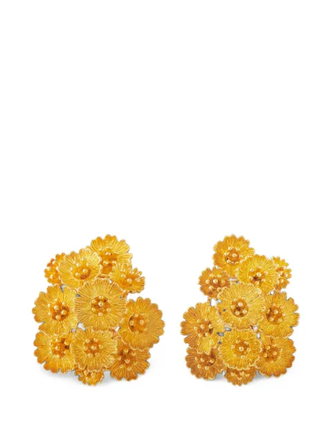 Van Cleef & Arpels floral clip-on earrings