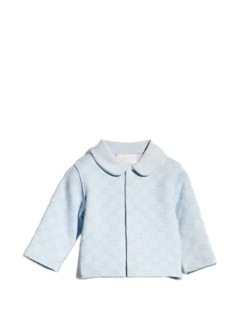 Gucci Kids GG-print cotton cardigan