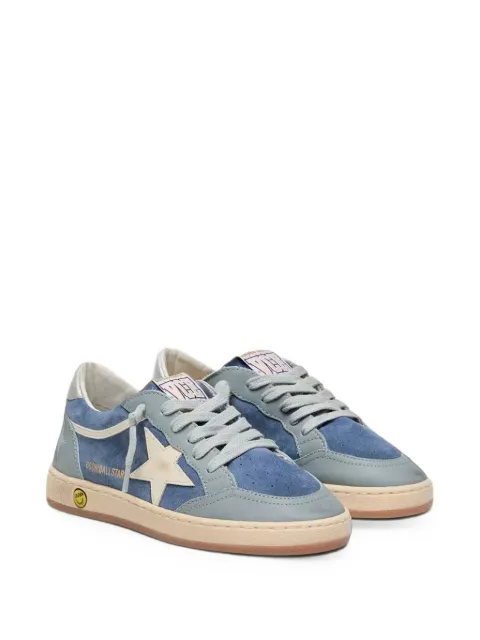 Golden Goose Kids Young Ball Star suede-panel star-patch sneakers