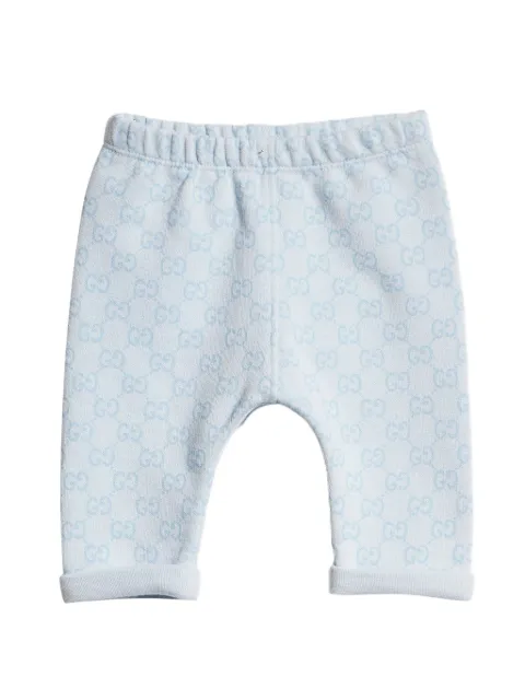 Gucci Kids GG monogram-pattern trousers