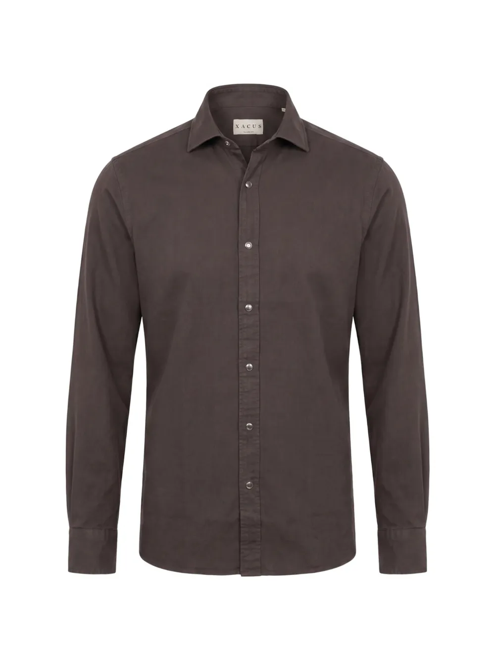 Xacus long-sleeved cotton shirt