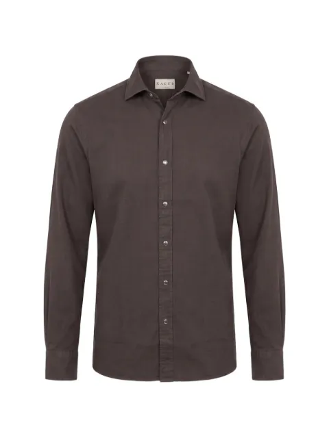Xacus long-sleeved cotton shirt