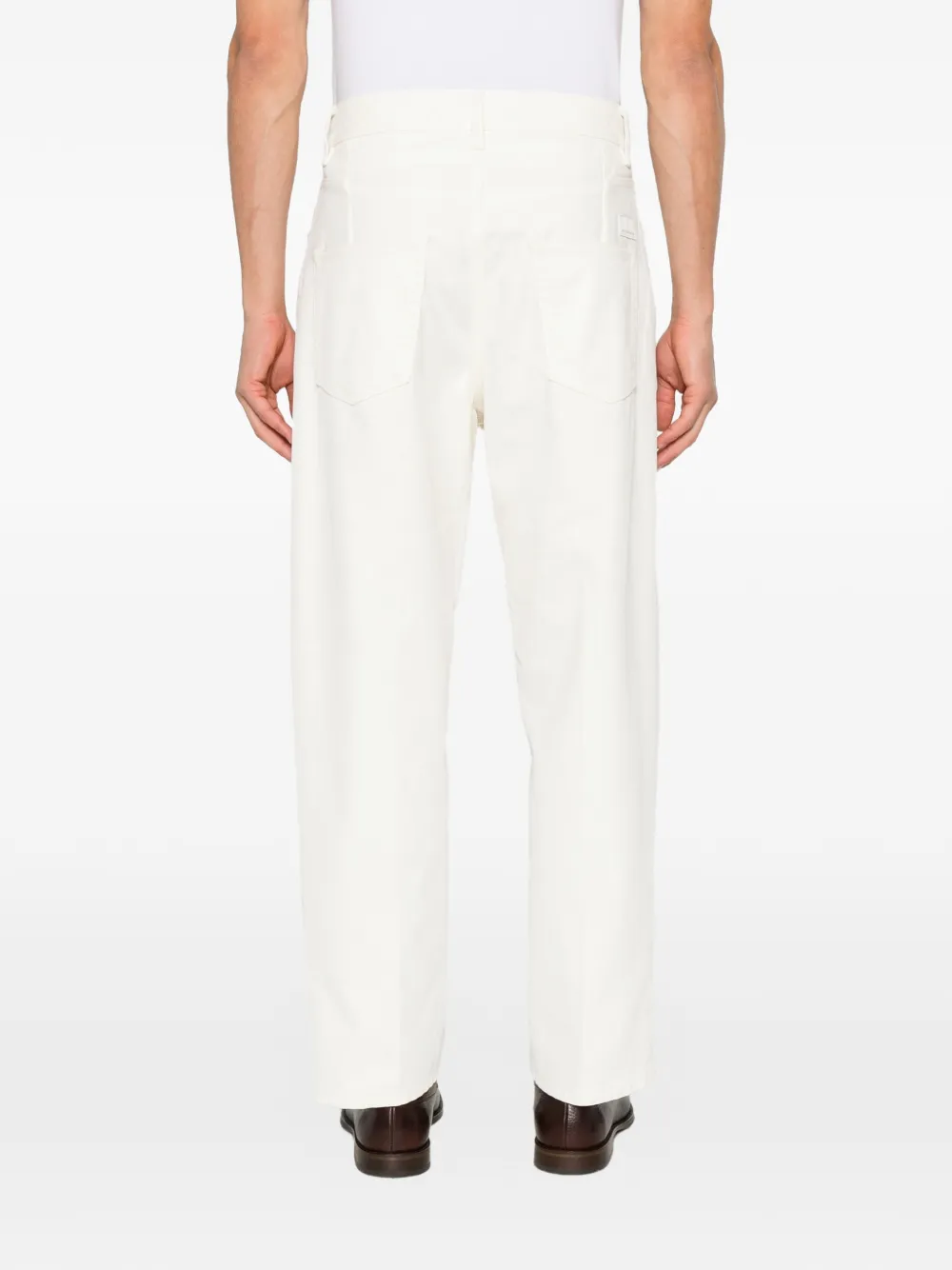 Nine In The Morning Albert ruimvallende jeans Beige