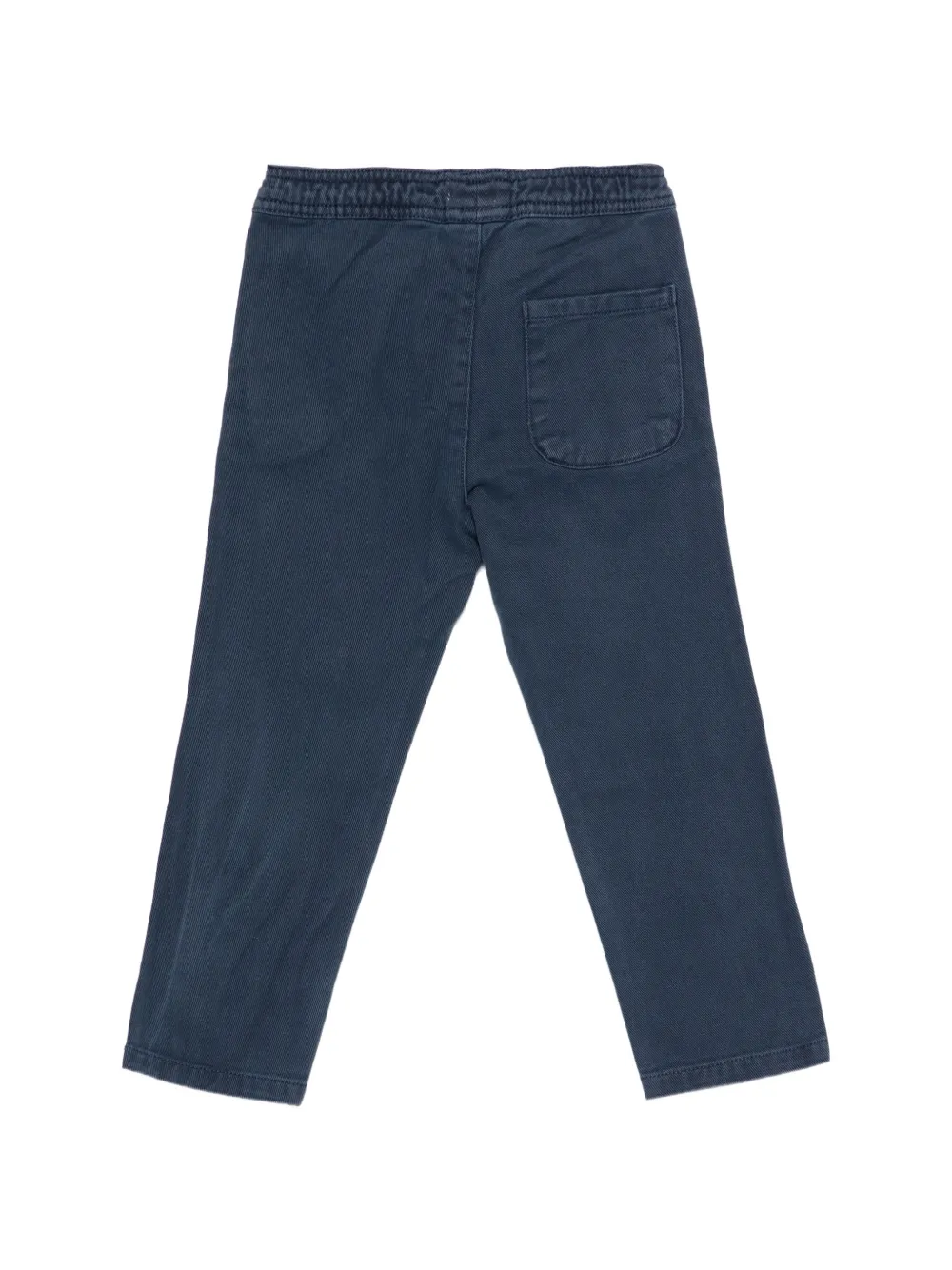 TRUSSARDI JUNIOR Broek met elastische tailleband en geborduurd logo Blauw