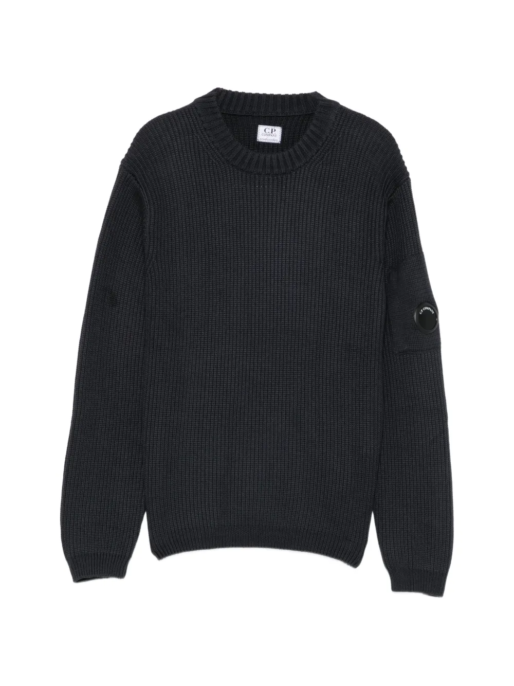 C.P. Company Kids ribbed-knit sweater - Blu