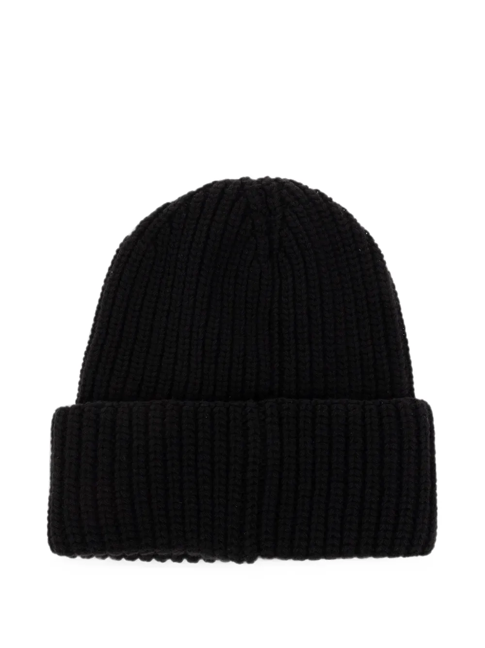 Moncler Muts met logopatch Zwart
