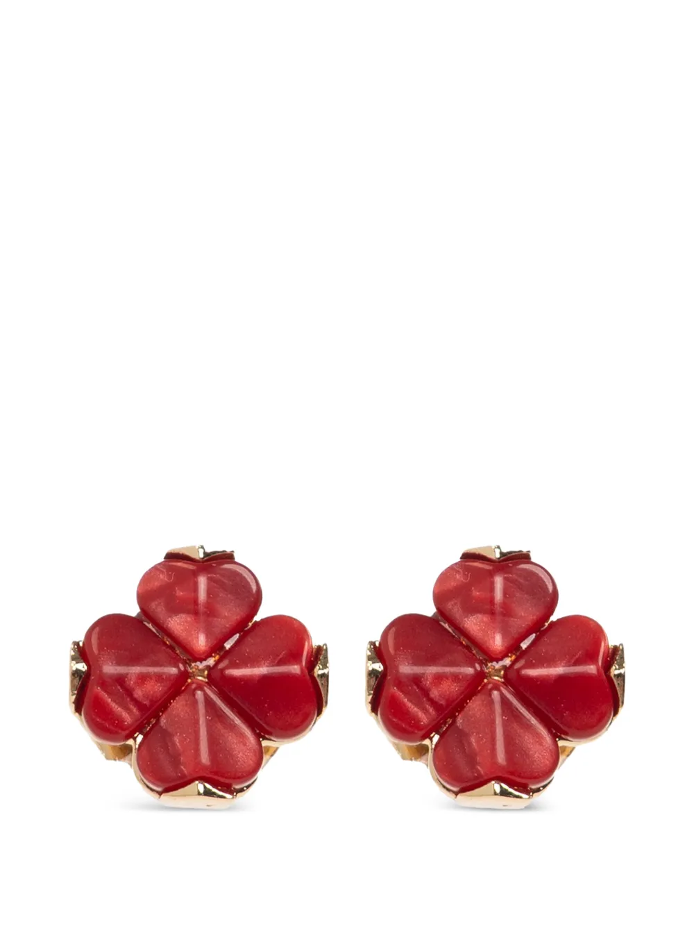 Kate Spade flower-shaped earrings