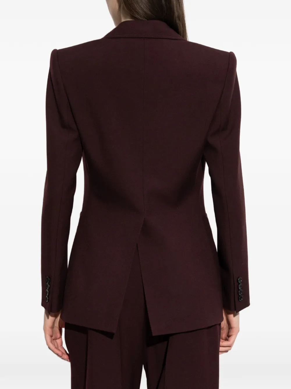 Chloé Blazer met lange mouwen en schoudervulling Rood