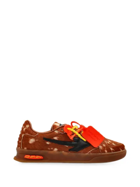Off-White tenis End Of Play de pelo de becerro