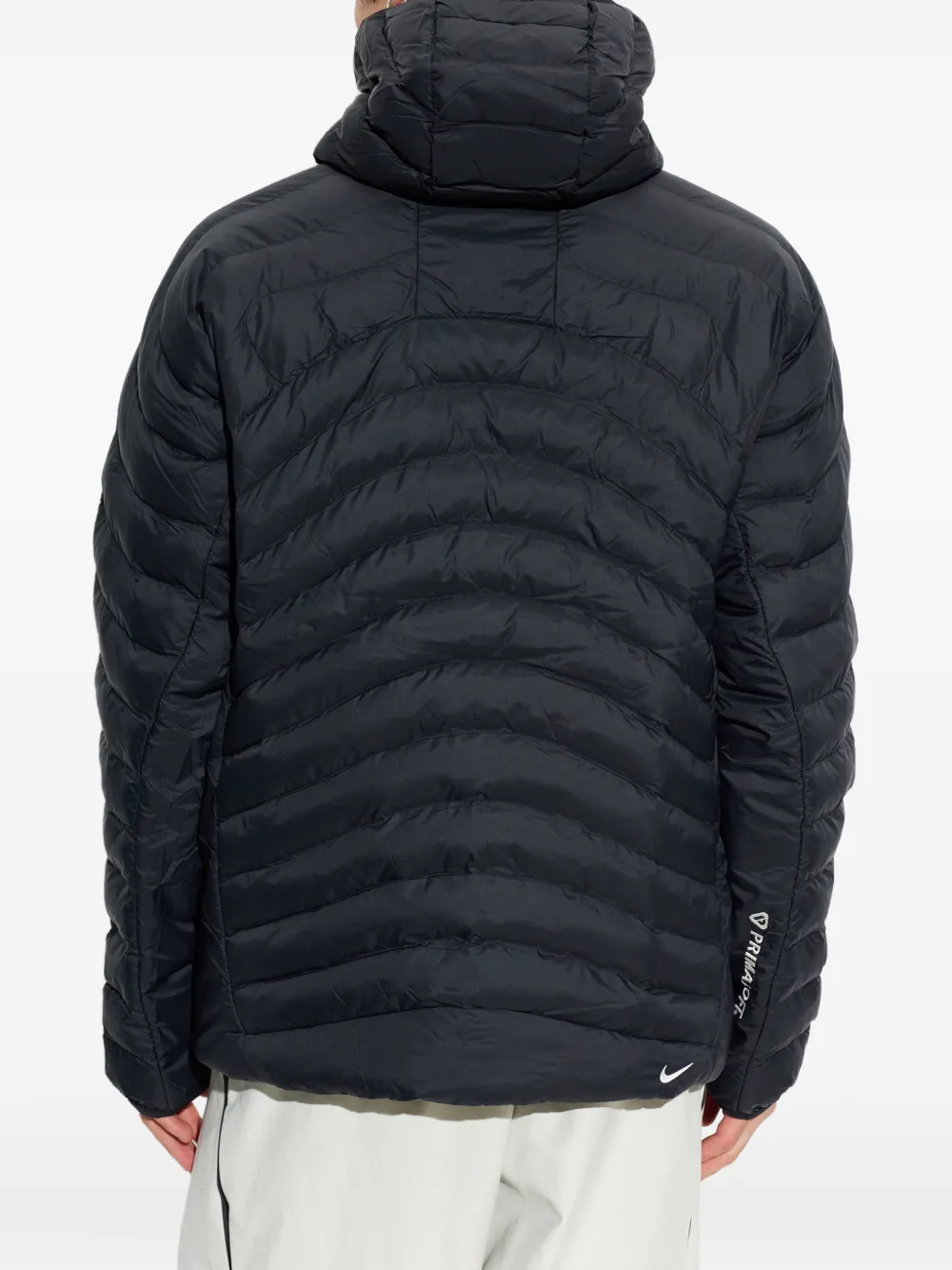 Nike Gevoerd jack met capuchon Zwart