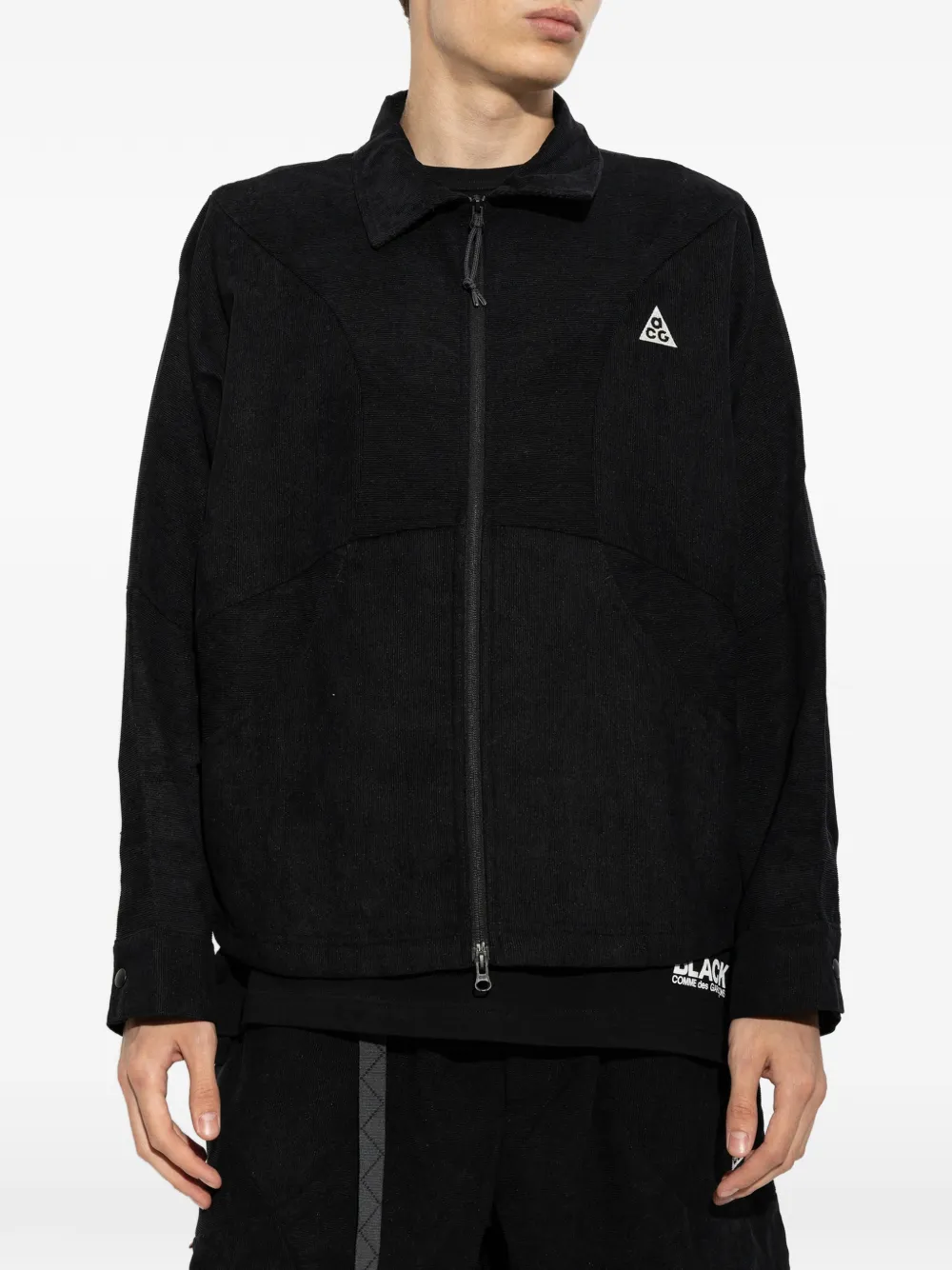 Nike ACG Dolomiti ribfluwelen jack Zwart