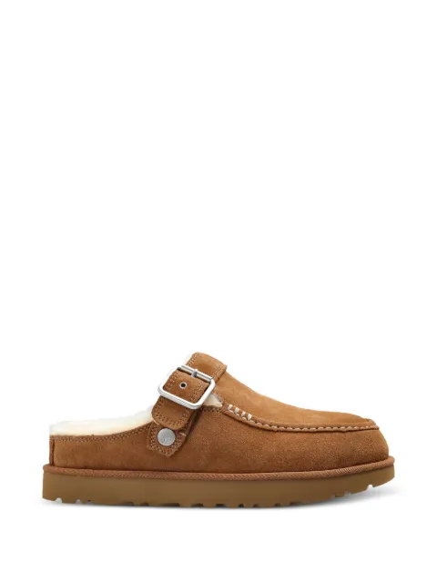 UGG Goldenstar Evelina Clog suede slippers