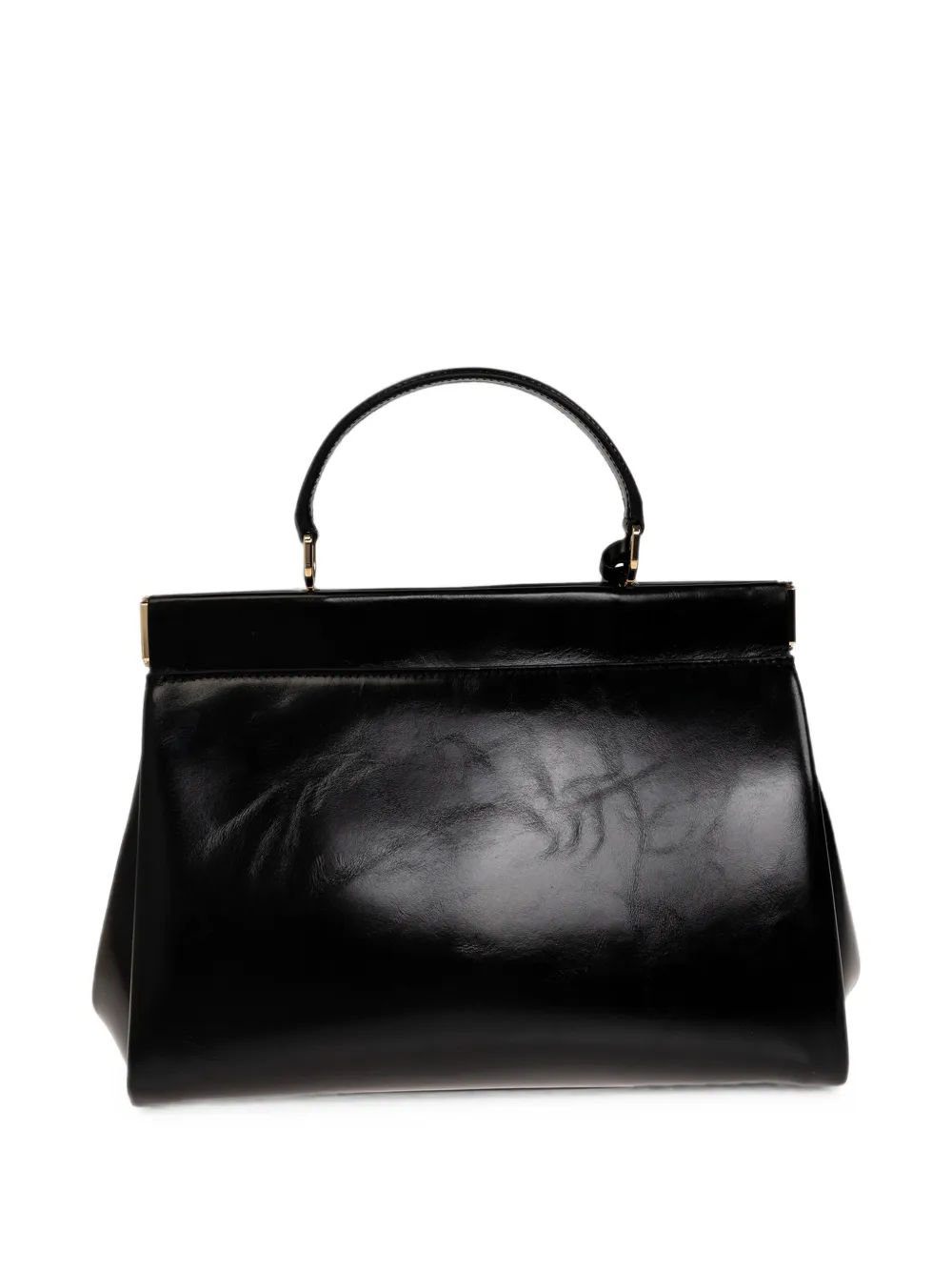 Victoria Beckham Sloane leren shopper Zwart