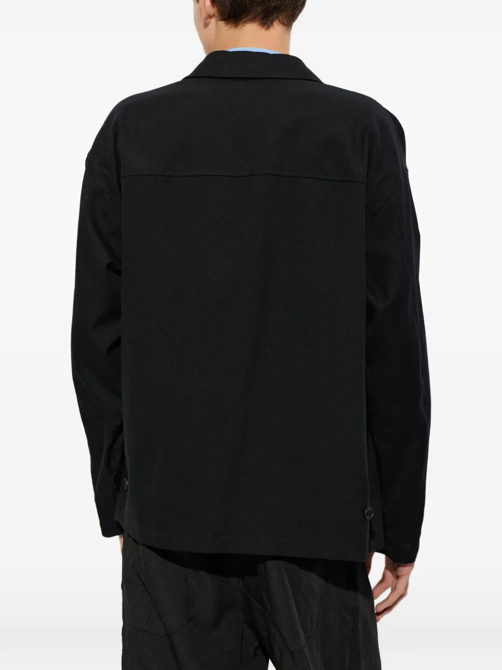 Comme des Garçons Homme Plus Jack met ritsdetail Zwart