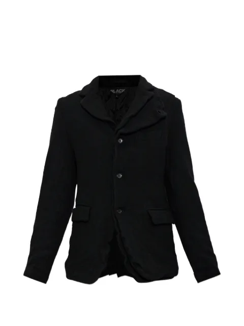 Black Comme Des Garçons wool jacket