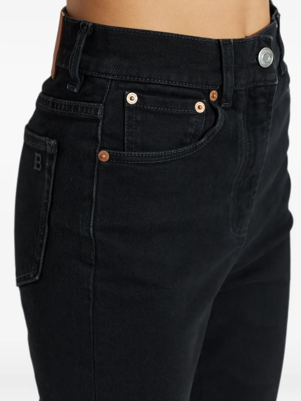 Balmain Straight jeans Zwart