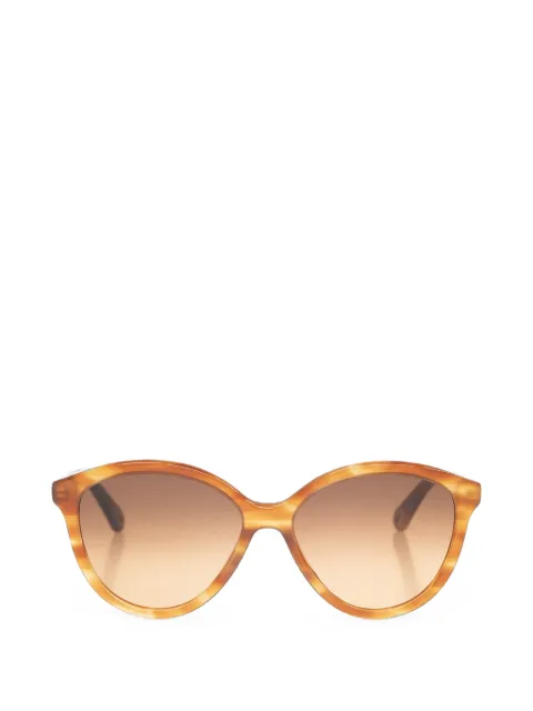 Chloé lunettes de soleil à monture papillon et branches ondulées