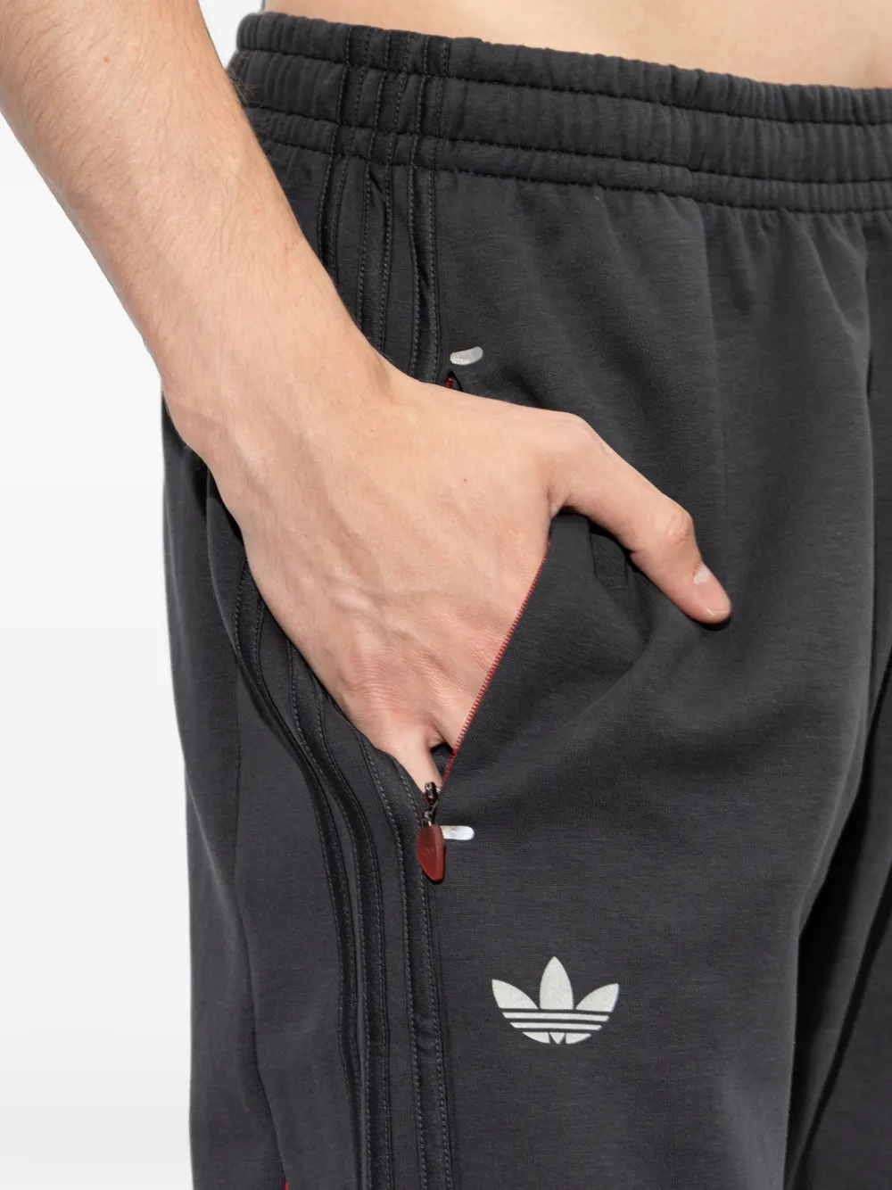 adidas Trainingsbroek met geborduurd logo Grijs