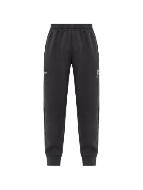 adidas logo-embroidered track pants