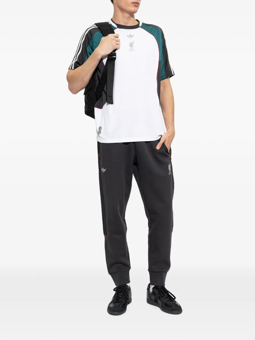 adidas Trainingsbroek met geborduurd logo Grijs