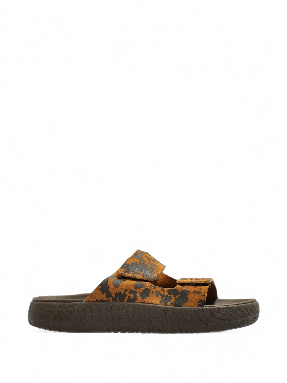 VEJA Etna leopard-print suede flat sandals - women - Calf Leather/Calf Suede/Rubber/Polyethylene vinyl acetate (PEVA)/silica/Synthetic Rubber/Fab...