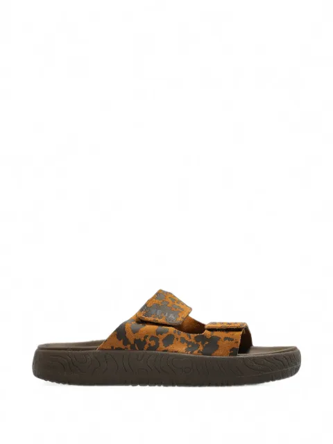 VEJA Etna leopard-print suede flat sandals