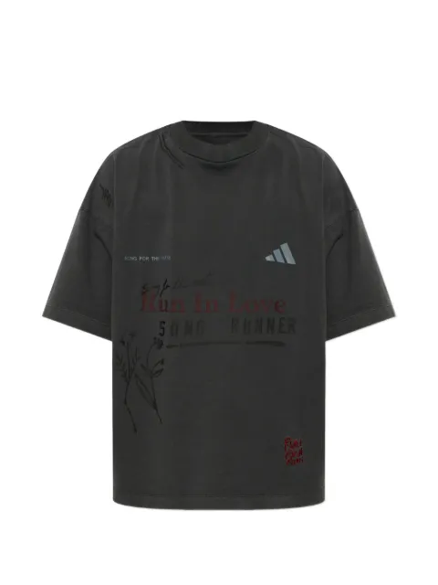 adidas x Song For The Mute logo-print cotton T-shirt