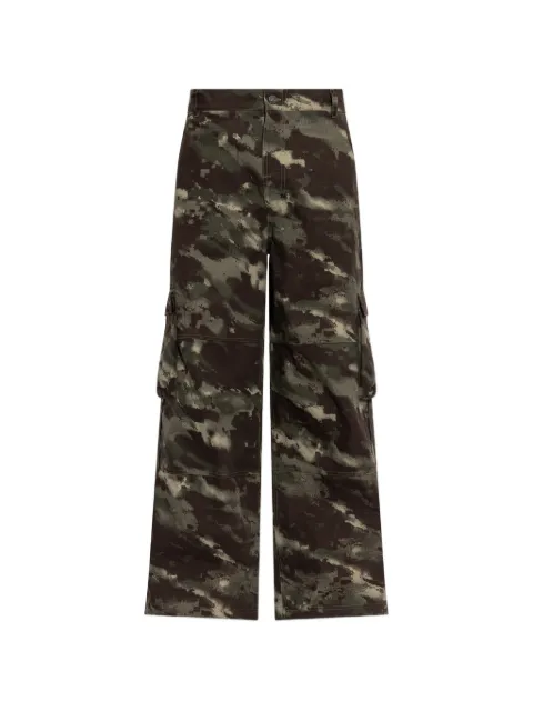 adidas Camo camouflage-print wide-leg trousers