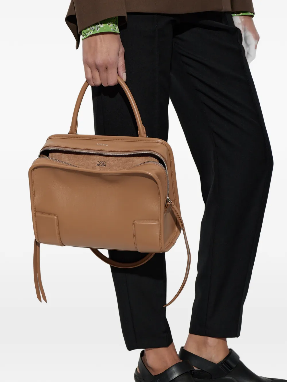 LOEWE medium Amazona 180 leather tote bag · OS