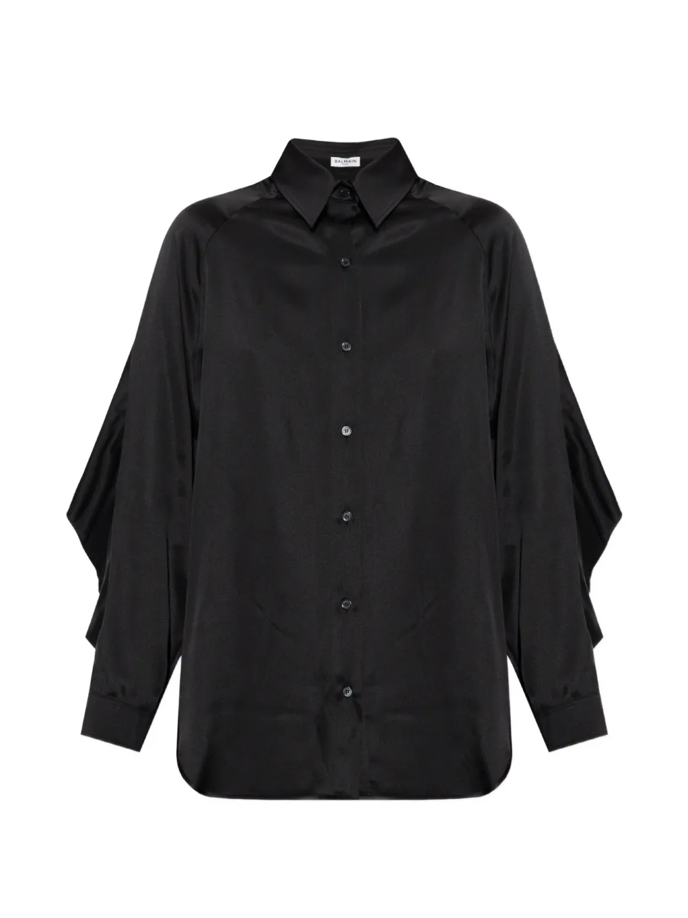 Balmain oversized silk shirt