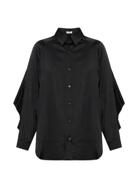 Balmain oversized silk shirt
