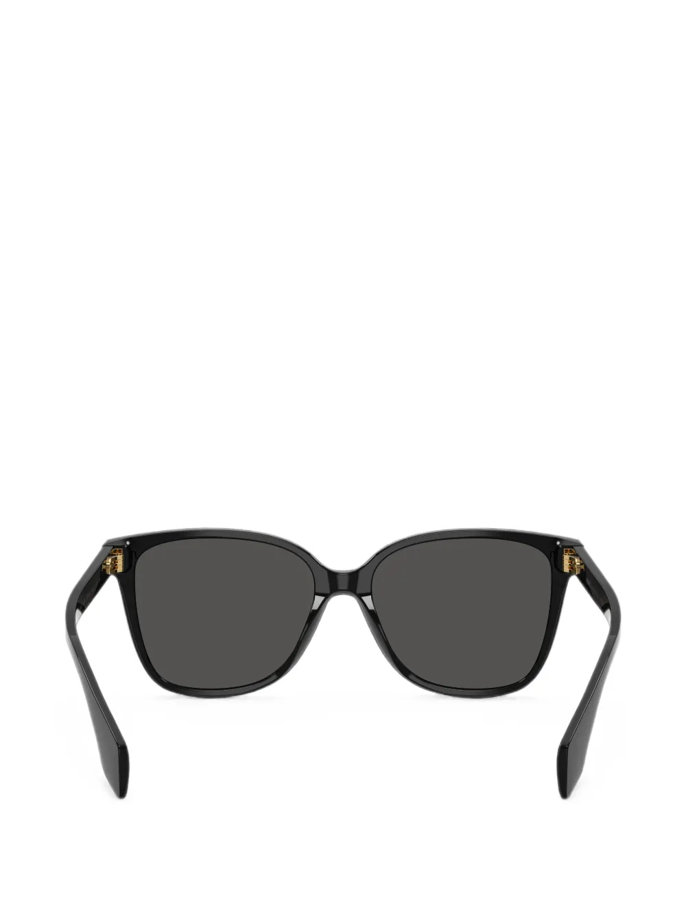 Versace Eyewear Zonnebril met vlinder montuur Zwart