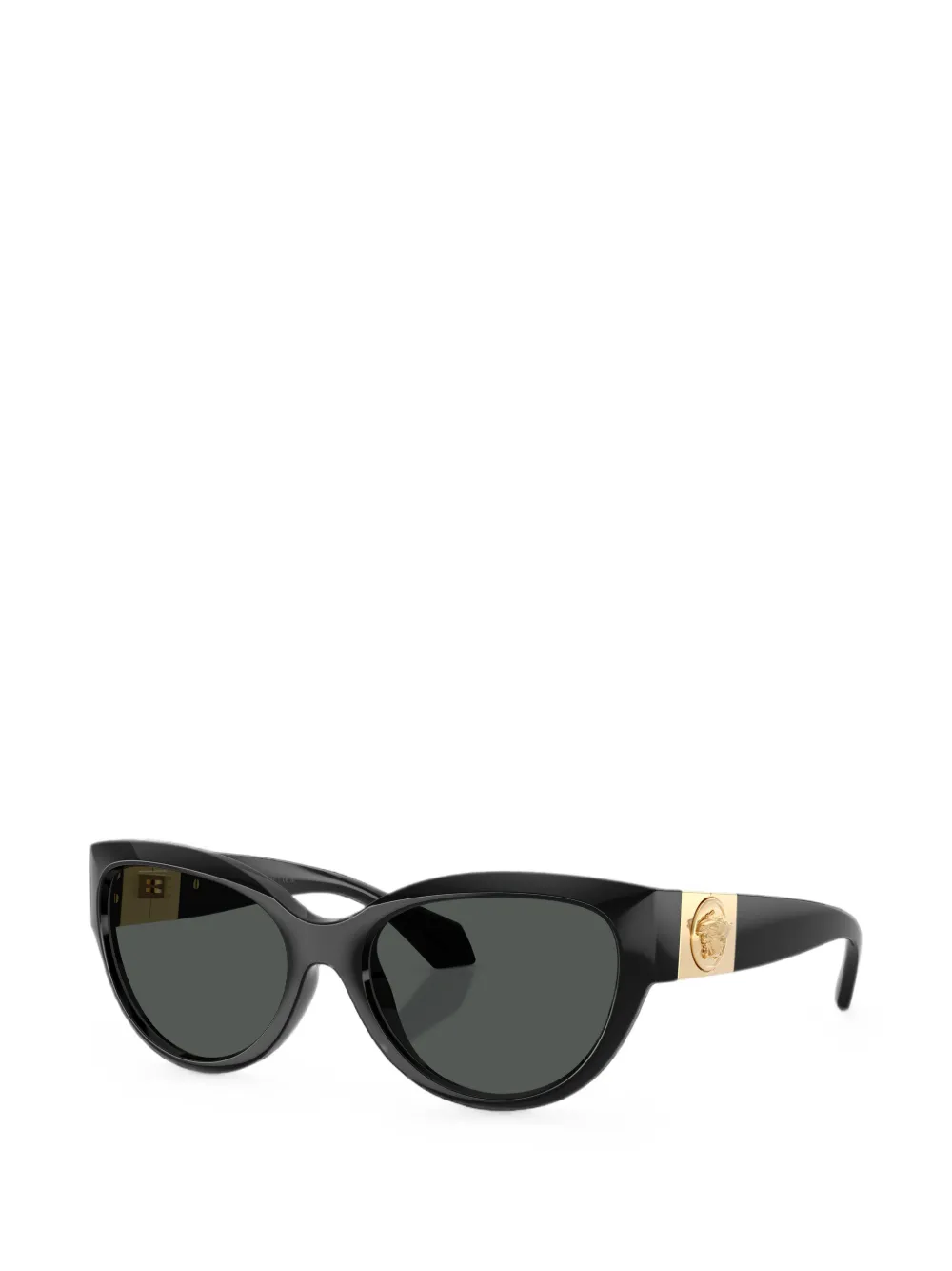 Versace Eyewear Medusa zonnebril met cat-eye montuur Zwart