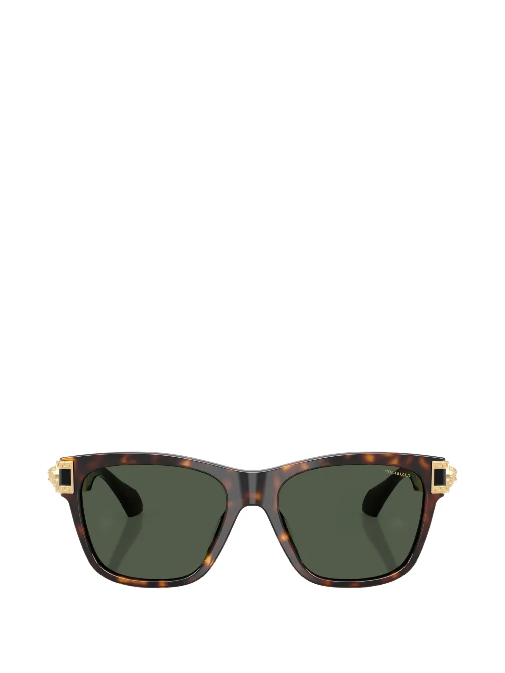 Versace Eyewear Occhiali da sole con placca Medusa - Marrone