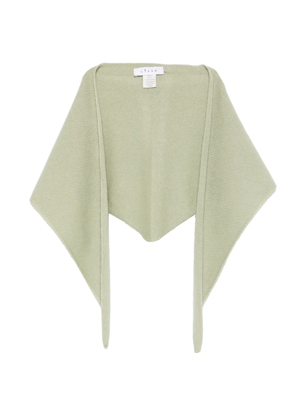 Liska triangular scarf - Verde