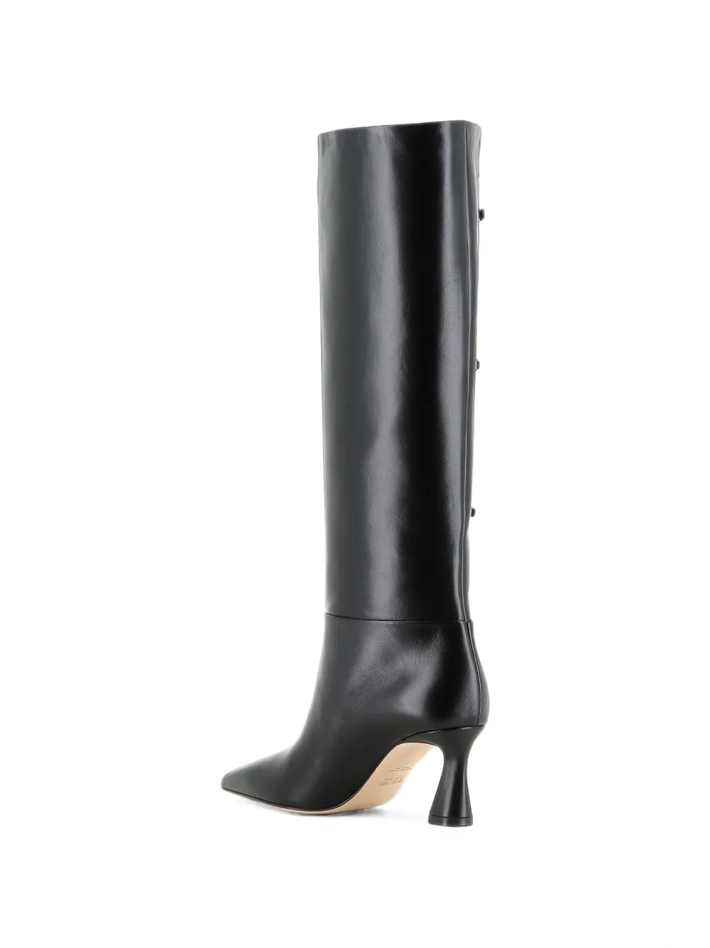 Malone Souliers 70mm Nolan buckle-detail pointed-toe boots Zwart