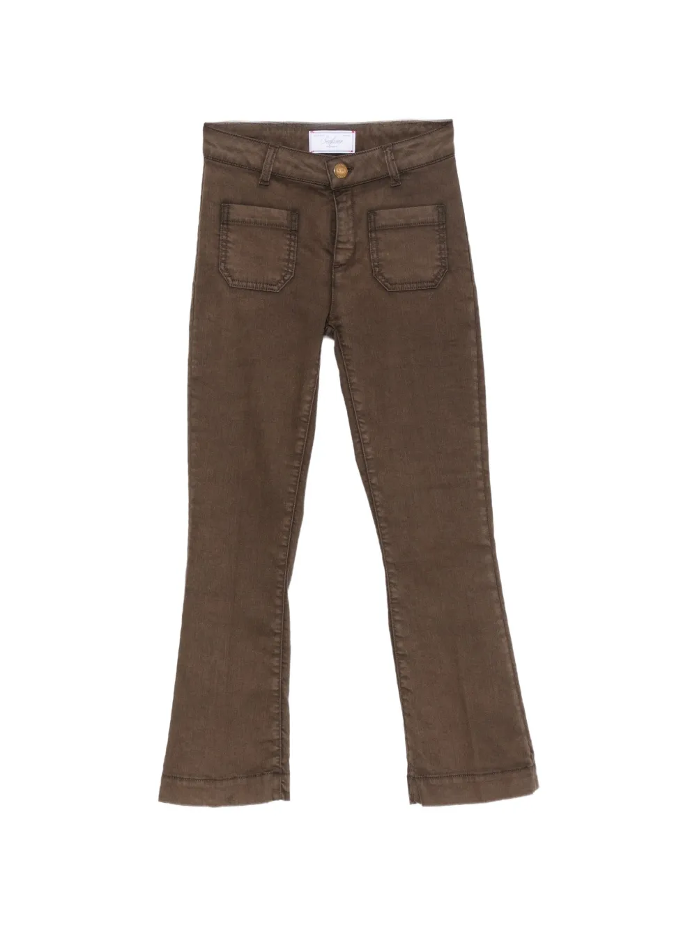 Seafarer Françoise patch-pocket cropped jeans