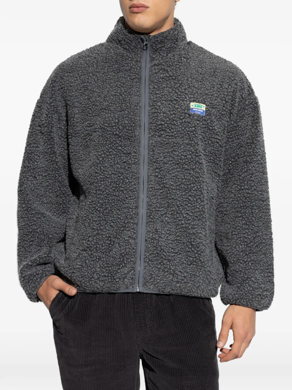 American Vintage Jack met logopatch Grijs