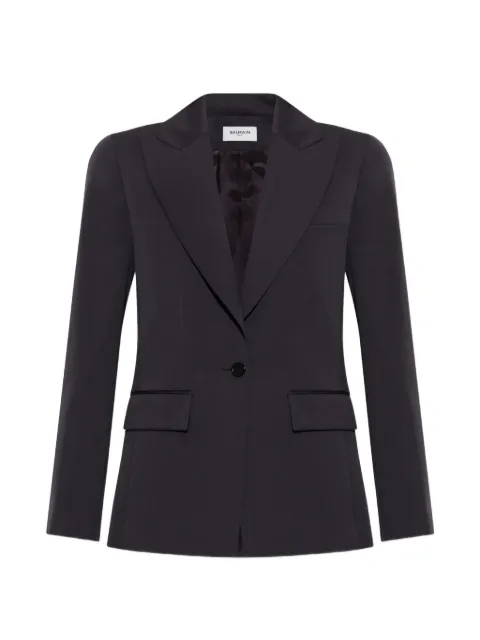 Balmain single-breasted wool blazer