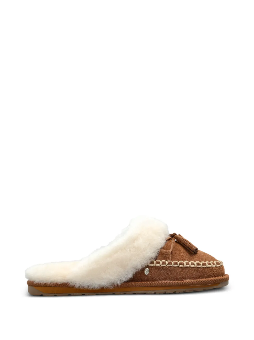 EMU AUSTRALIA Tahnee tassel-detail shearling-trim slippers