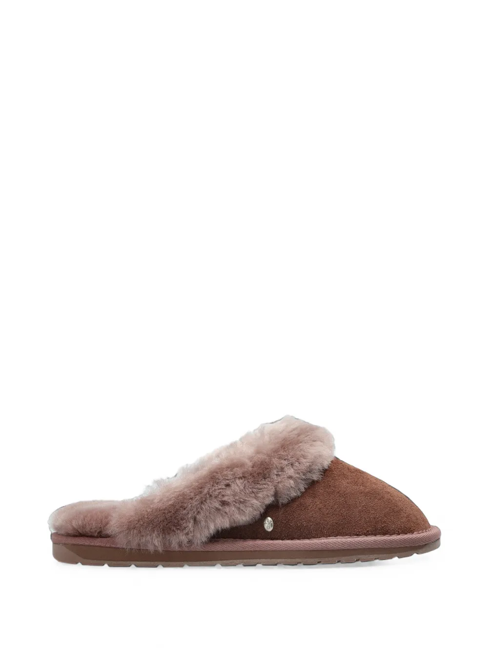 EMU AUSTRALIA Jolie shearling slides - Marrone