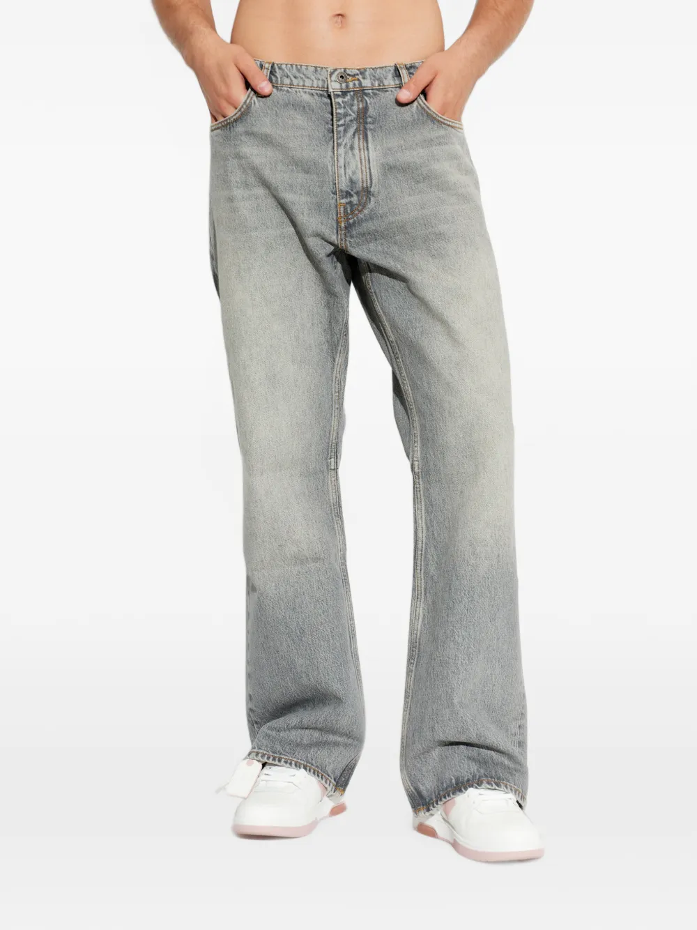 Off-White Flared jeans Blauw